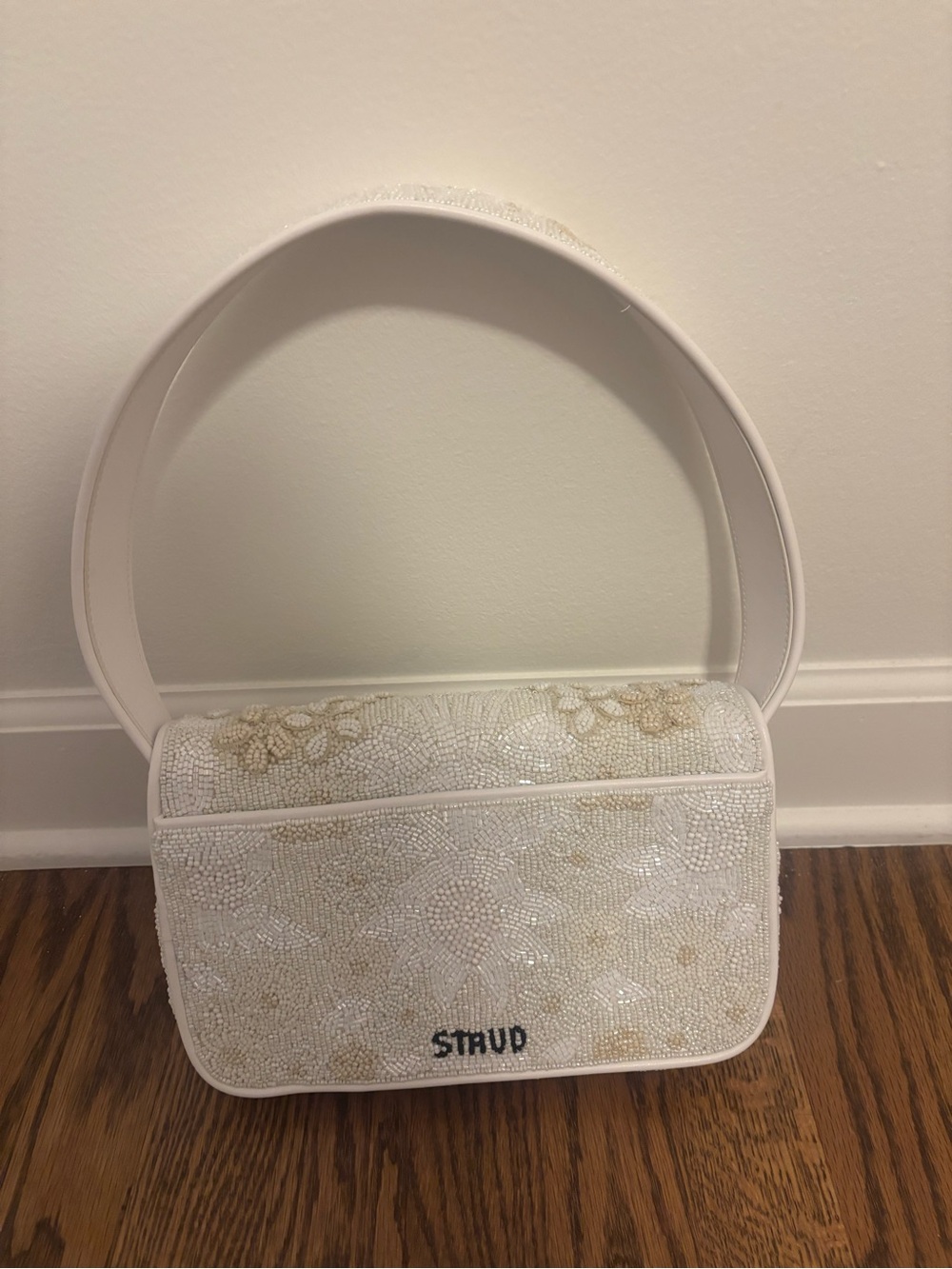 Staud Tommy Beaded Bag in Garden Party - Picture 3 of 6